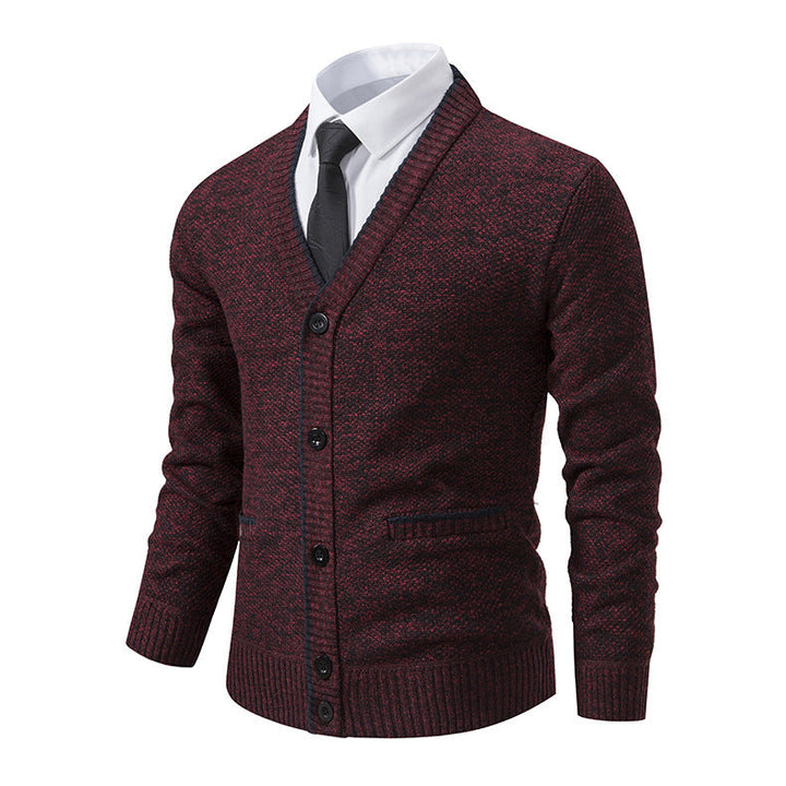 Lässige Strickjacke für Männer – stilvoll, bequem und perfekt für kühle Tage.
