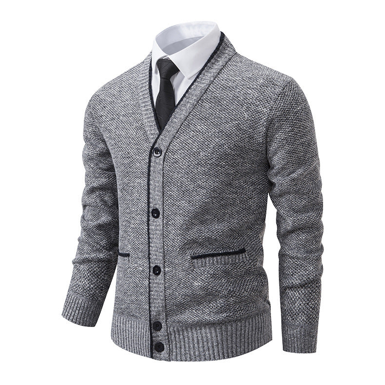 Lässige Strickjacke für Männer – stilvoll, bequem und perfekt für kühle Tage.