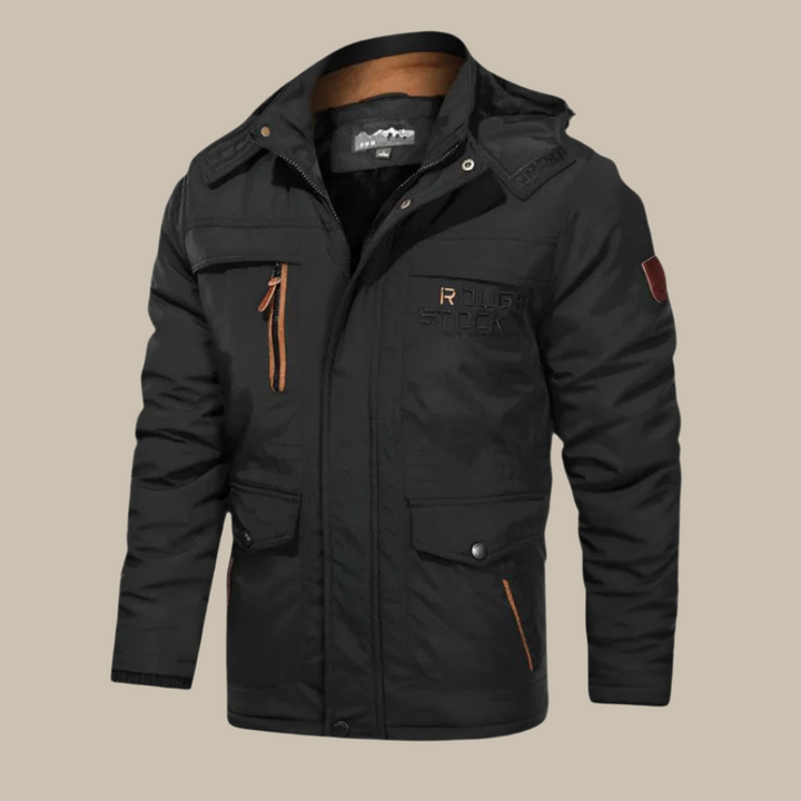 Lässige, warme Winter-Parka-Jacke für Herren – ideal für kalte Wintertage und unbeständiges Wetter.