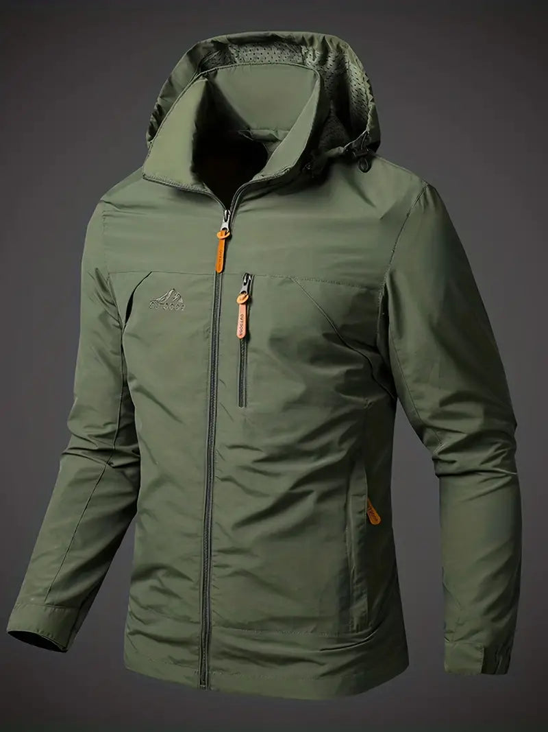 Lässige wasserdichte Winterjacke für Herren – ideal für kalte und nasse Wintertage.