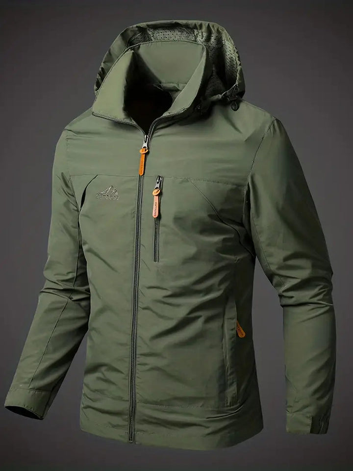 Lässige wasserdichte Winterjacke für Herren – ideal für kalte und nasse Wintertage.