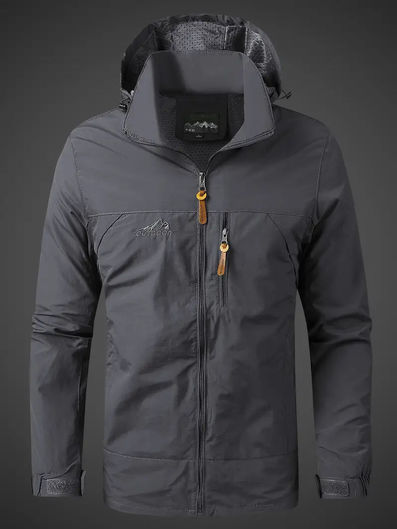 Lässige wasserdichte Winterjacke für Herren – ideal für kalte und nasse Wintertage.
