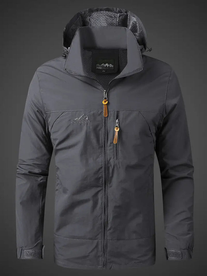 Lässige wasserdichte Winterjacke für Herren – ideal für kalte und nasse Wintertage.