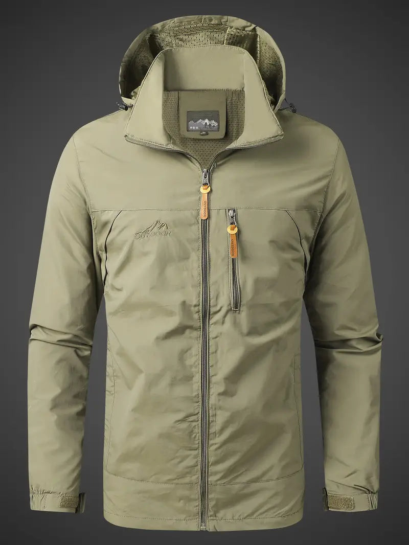 Lässige wasserdichte Winterjacke für Herren – ideal für kalte und nasse Wintertage.