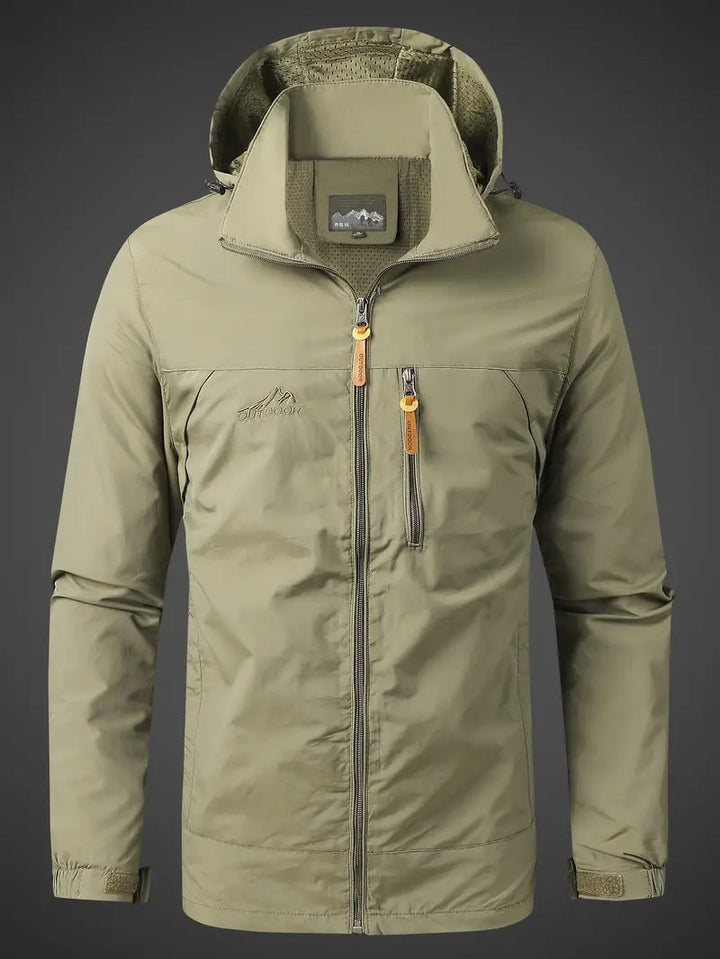 Lässige wasserdichte Winterjacke für Herren – ideal für kalte und nasse Wintertage.