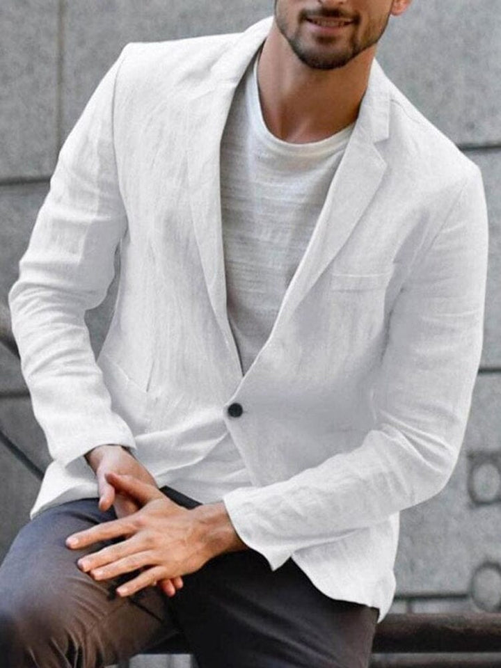 Lässige Blazerjacke für Männer, ideal für stilvolle und entspannte Outfits