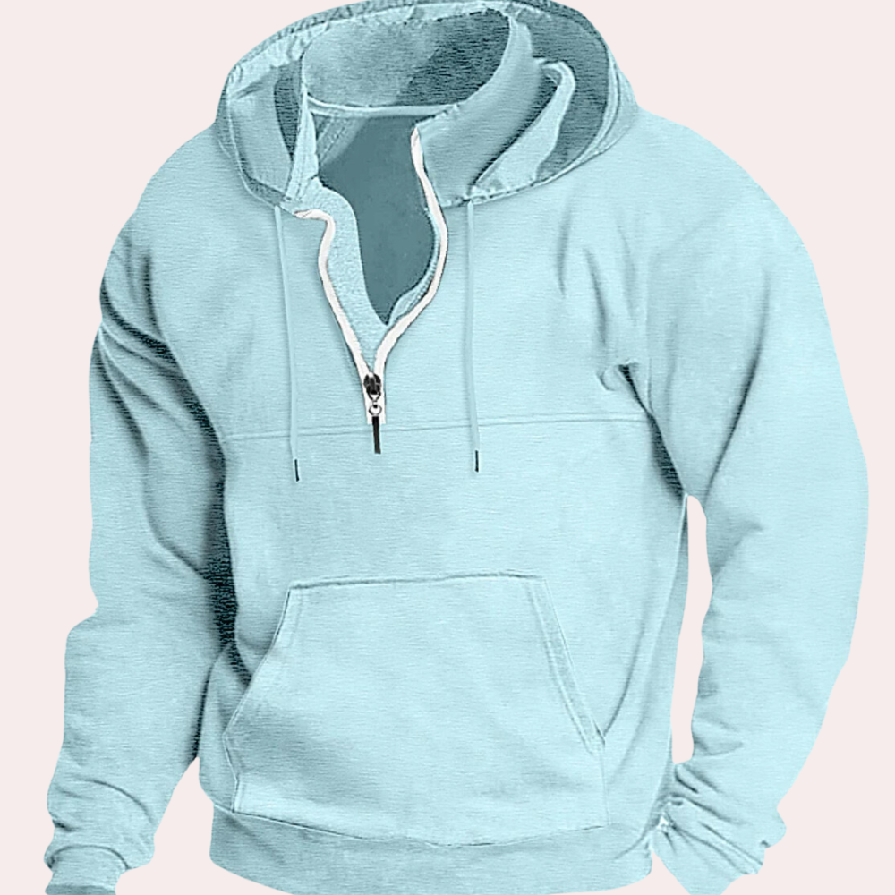 Lässiger Kapuzenpulli für Männer, warm und bequem für kalte Herbst- und Wintertage