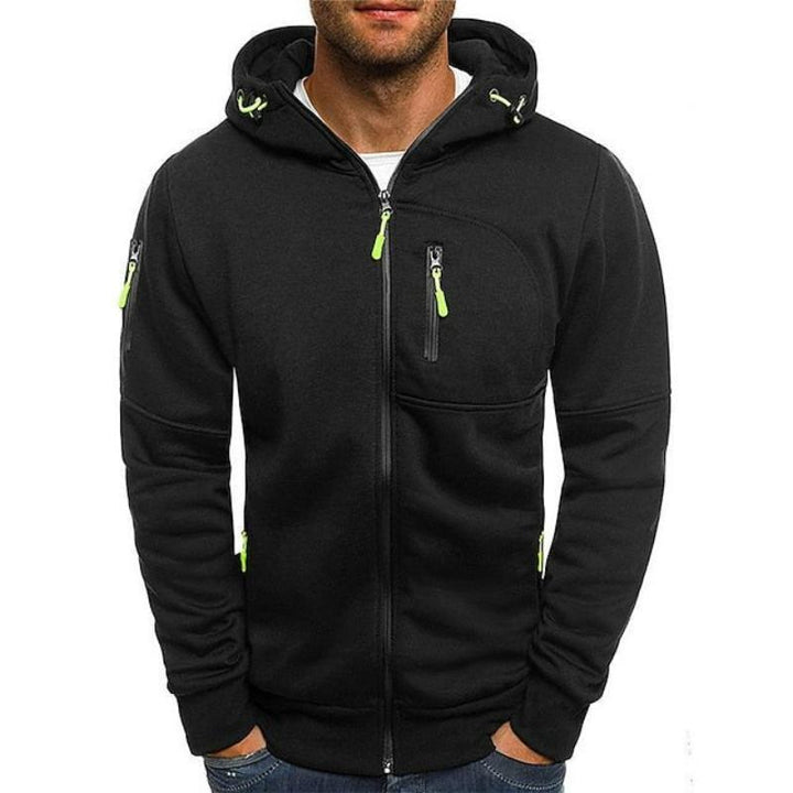 Lässiger Kapuzenpullover für Männer, ideal für kühle Herbst- und Wintertage.