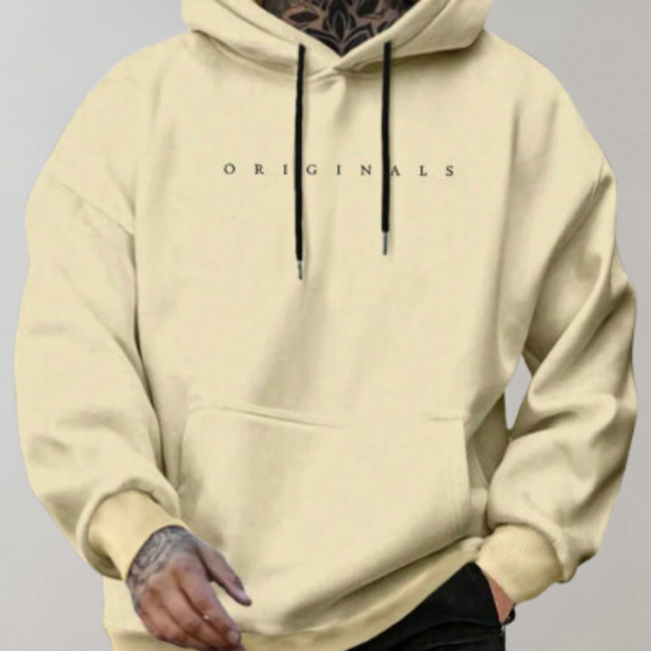 Lässiger Kapuzenpullover für Männer, ideal für kühle Herbst- und Wintertage