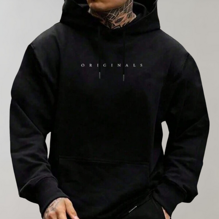 Lässiger Kapuzenpullover für Männer, ideal für kühle Herbst- und Wintertage