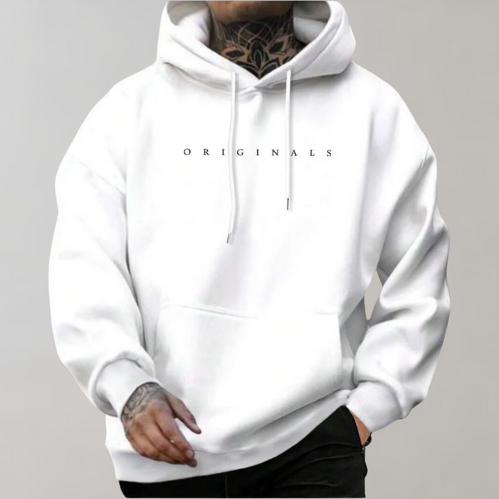 Lässiger Kapuzenpullover für Männer, ideal für kühle Herbst- und Wintertage