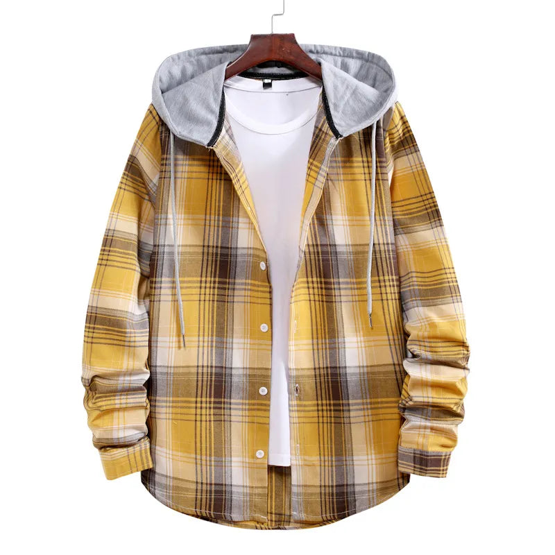 Lässiger Kapuzenpullover für Männer, ideal für gemütliche Herbst- und Wintertage