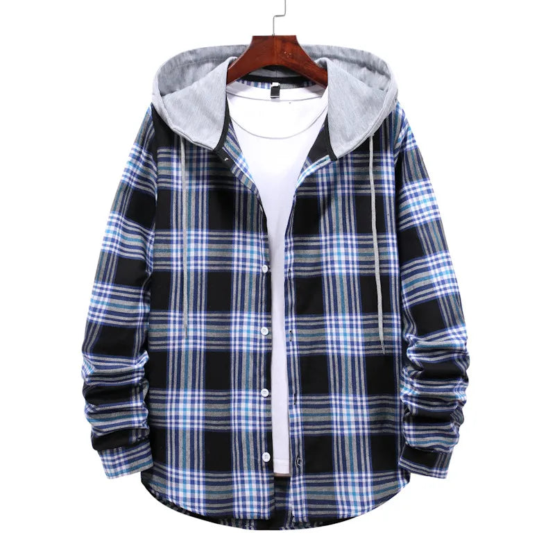 Lässiger Kapuzenpullover für Männer, ideal für gemütliche Herbst- und Wintertage