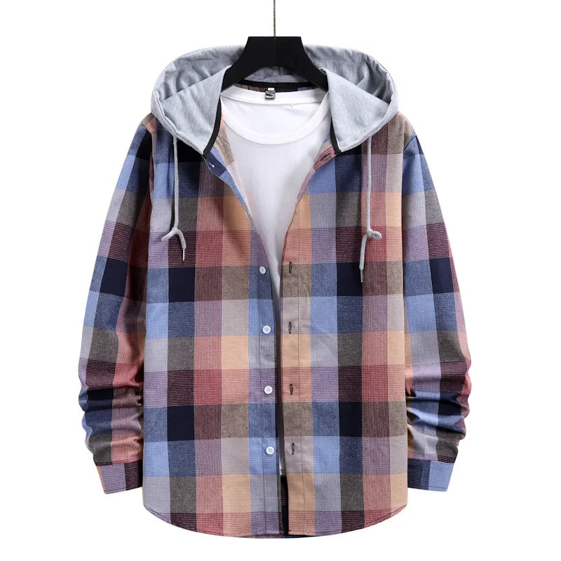 Lässiger Kapuzenpullover für Männer, ideal für gemütliche Herbst- und Wintertage