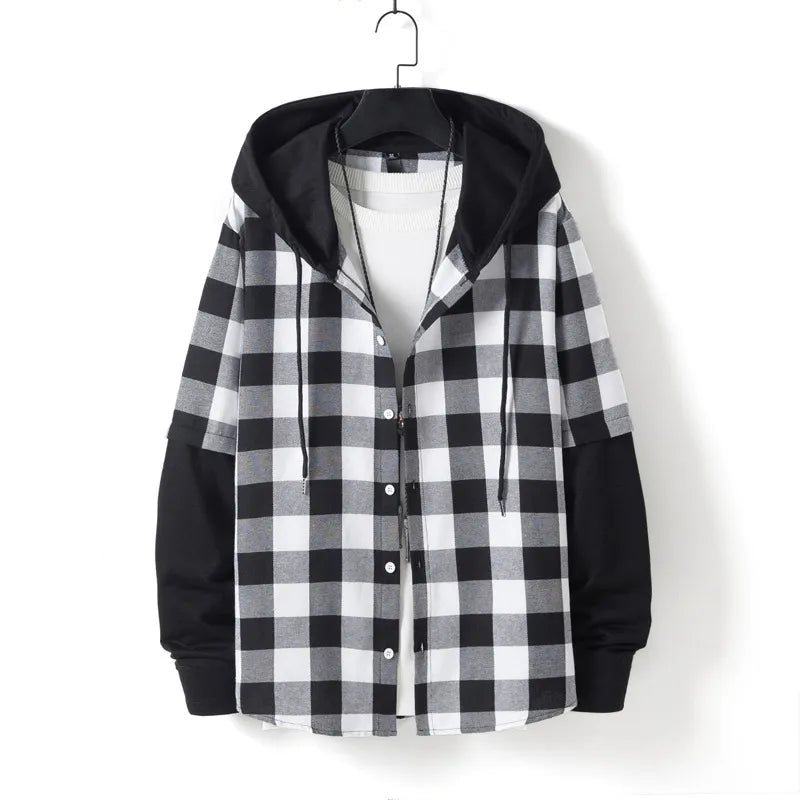 Lässiger Kapuzenpullover für Männer, ideal für gemütliche Herbst- und Wintertage