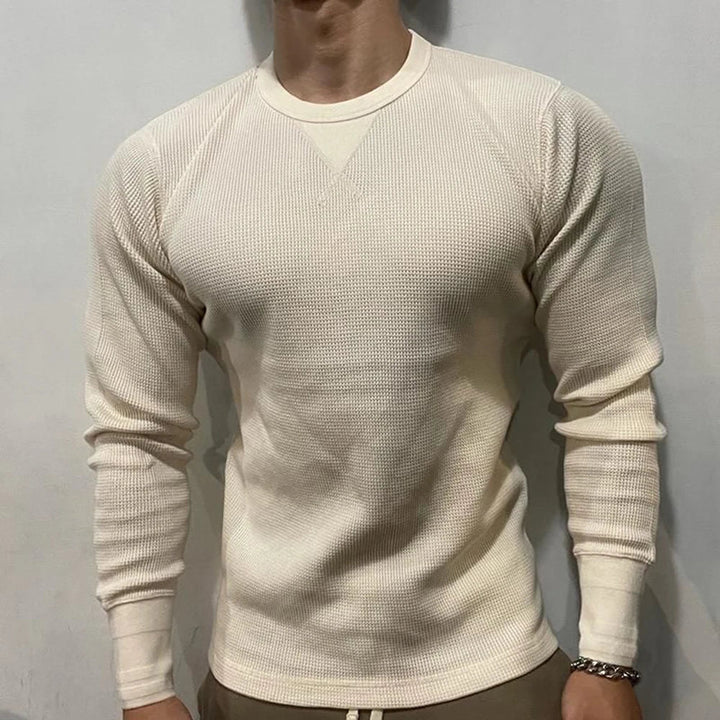 Slim-Fit Pullover für Herren im Casual-Stil, figurbetont, ideal für den modernen Alltag