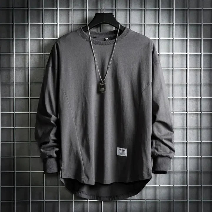 Lässiger trendiger Pullover für Männer, ideal für Herbst- und Wintertage