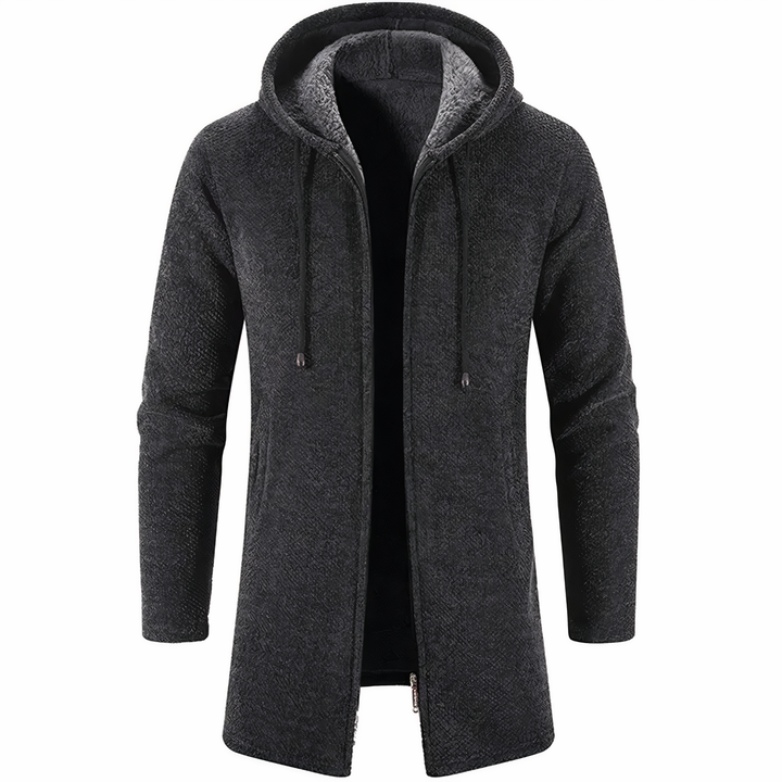 Lässiger warmer Kapuzenpullover für Männer, ideal für Herbst- und Wintertage.