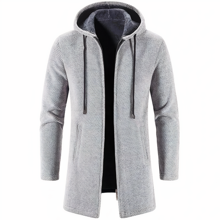 Lässiger warmer Kapuzenpullover für Männer, ideal für Herbst- und Wintertage.