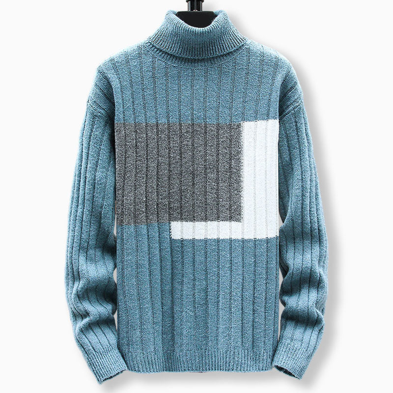 Lässiger warmer Pullover für Männer, ideal für Herbst- und Wintertage, mit weicher und hochwertiger Verarbeitung