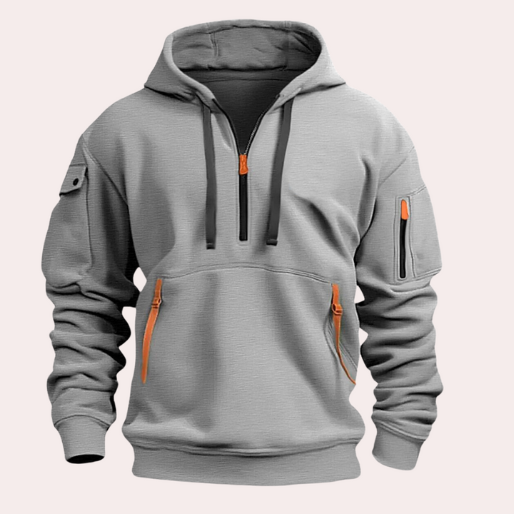 Lässiger Winter-Kapuzenpullover für Männer, ideal für kalte Herbst- und Wintertage