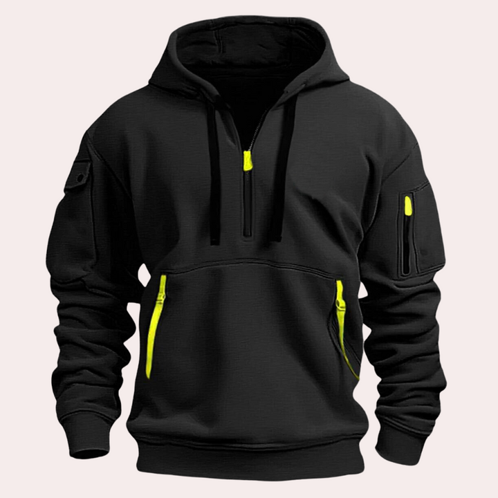 Lässiger Winter-Kapuzenpullover für Männer, ideal für kalte Herbst- und Wintertage