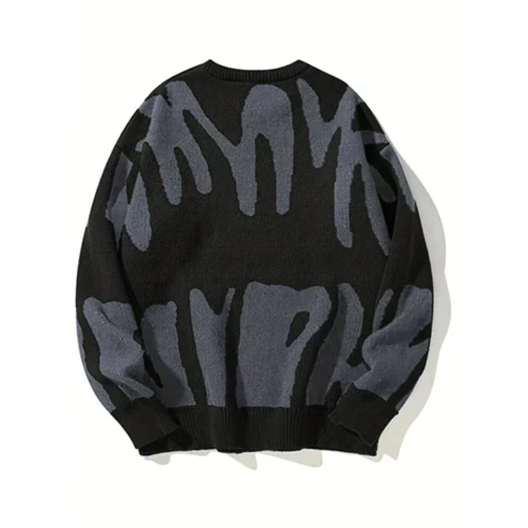 Lässiger Winterpullover für Männer, ideal für kalte Herbst- und Wintertage