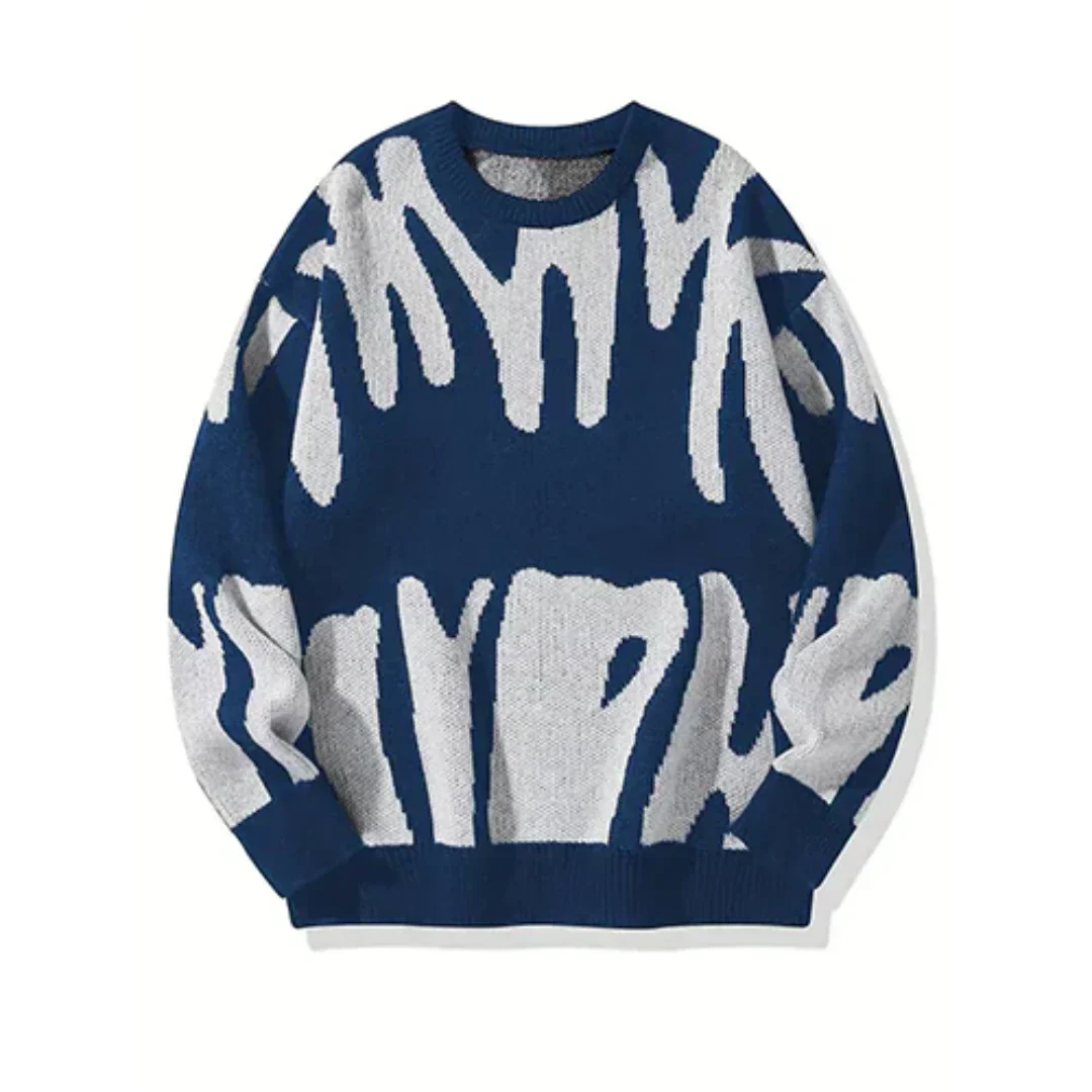 Lässiger Winterpullover für Männer, ideal für kalte Herbst- und Wintertage