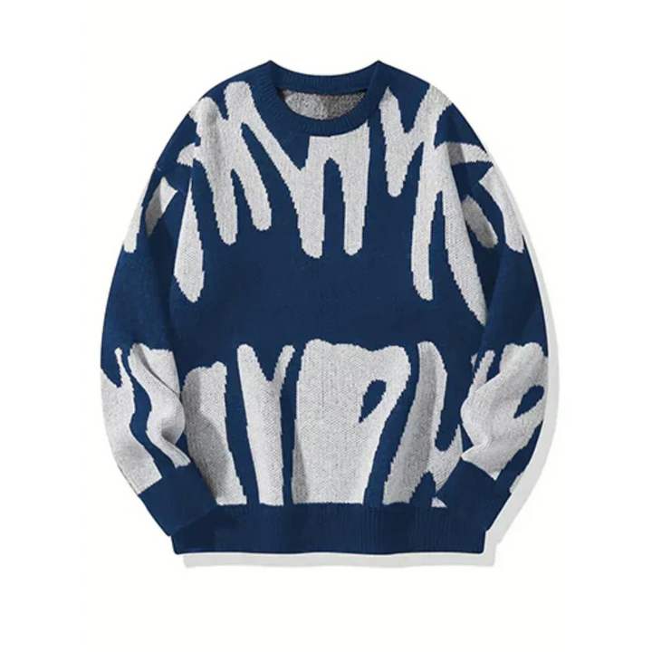 Lässiger Winterpullover für Männer, ideal für kalte Herbst- und Wintertage