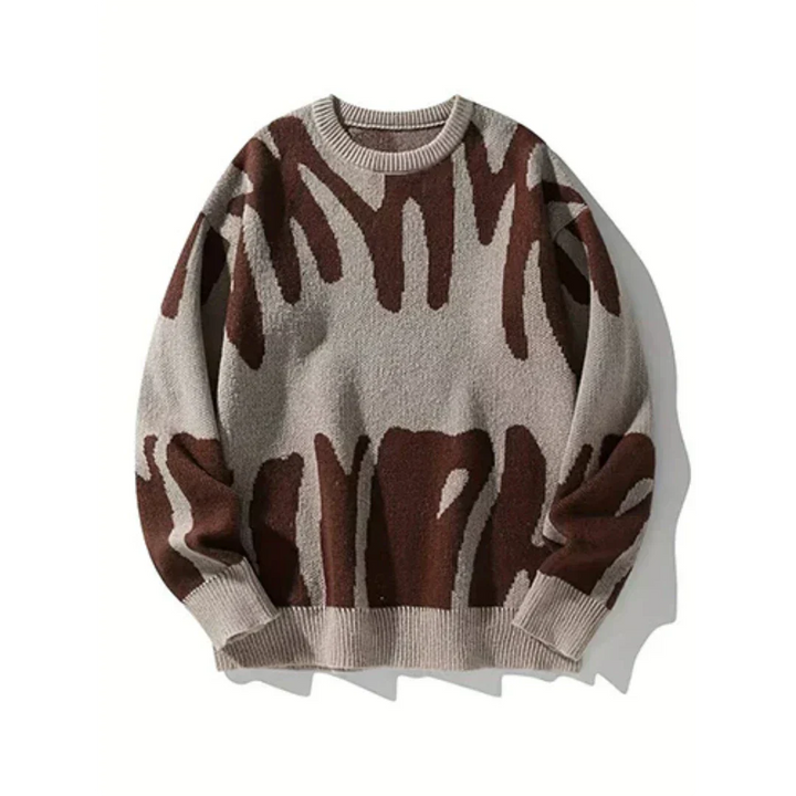 Lässiger Winterpullover für Männer, ideal für kalte Herbst- und Wintertage