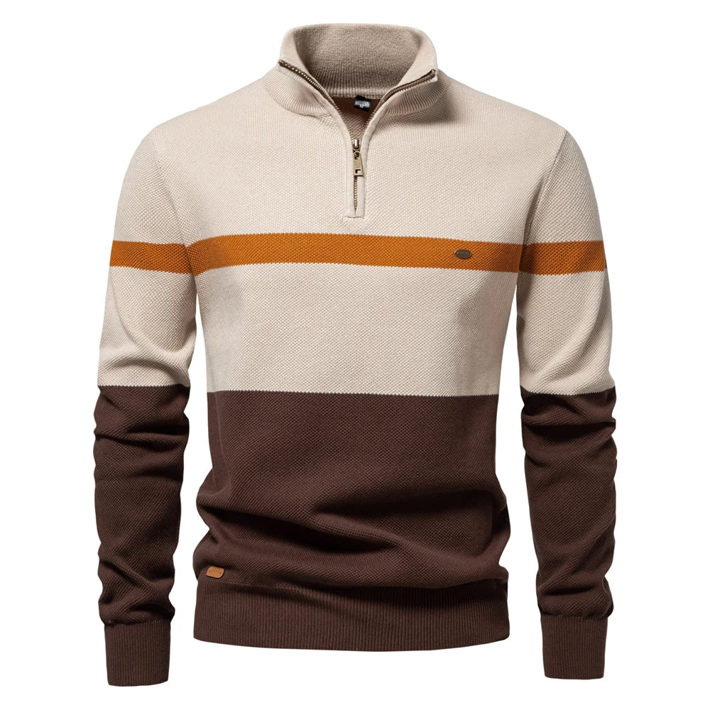 Lässiger Winterpullover für Männer, ideal für gemütliche Herbst- und Wintertage