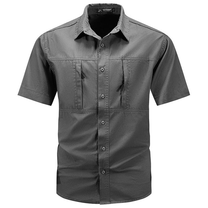 Lässiges und atmungsaktives Sommerhemd für Herren in stilvollem Design