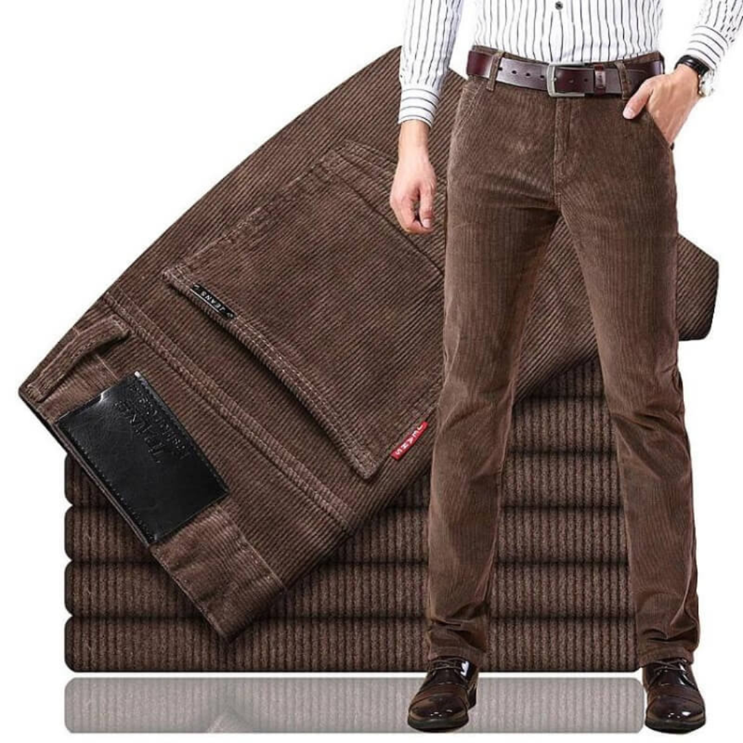 Lässige Kordhosen für den Sommer, ideal für einen entspannten Look.