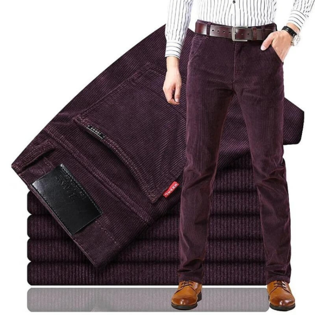 Lässige Kordhosen für den Sommer, ideal für einen entspannten Look.
