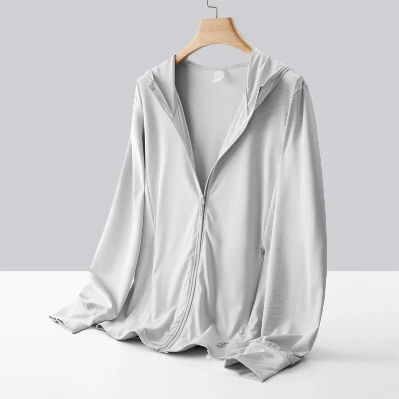 Leichte UV-Schutzjacke für Männer, atmungsaktiv und stilvoll für Outdoor-Aktivitäten