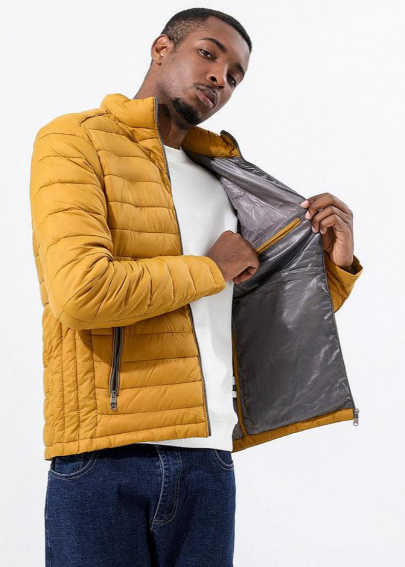 Leichte und warme Herren-Pufferjacke, perfekt für kalte Tage und vielseitige Anlässe