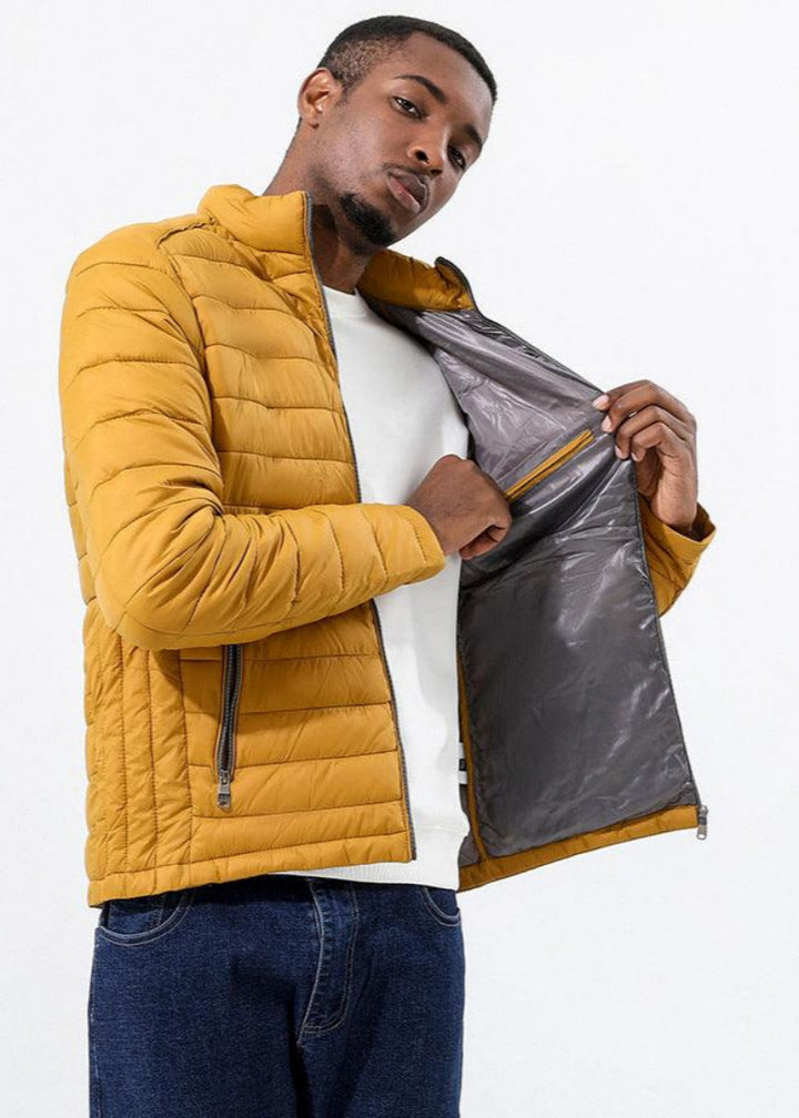 Leichte und warme Herren-Pufferjacke, perfekt für kalte Tage und vielseitige Anlässe