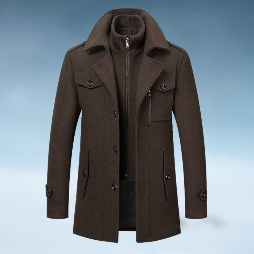 Luxuriöse Winterjacke für Männer – stilvoll und warm für die kalte Jahreszeit