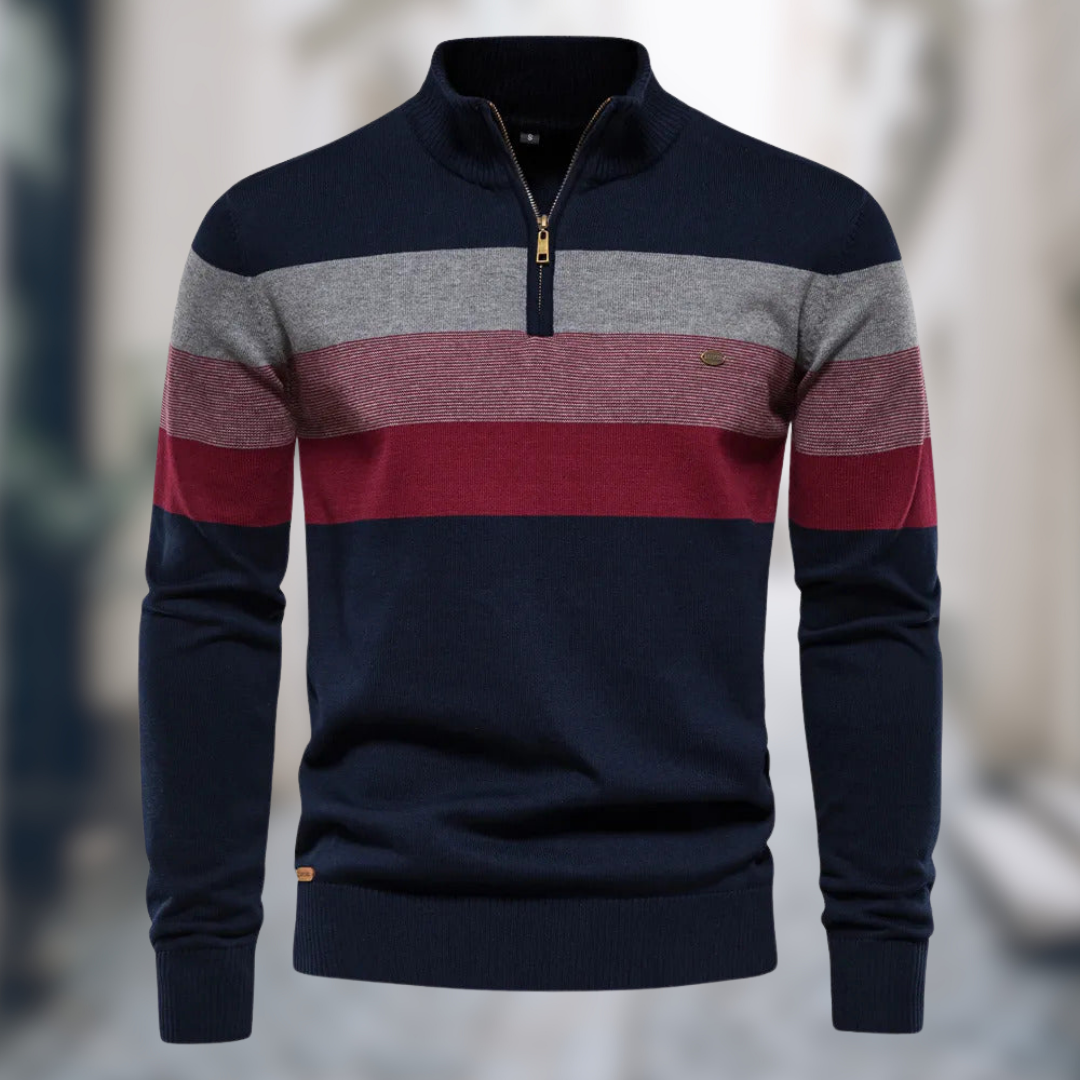 Luxuriöser warmer Pullover für Männer, perfekt für Herbst- und Wintertage