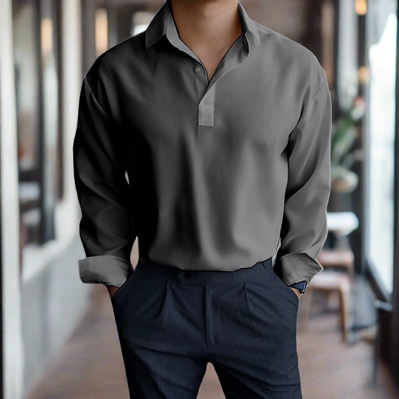 Luxuriöses Sommer-Poloshirt für Männer – elegant, leicht und perfekt für warme Tage