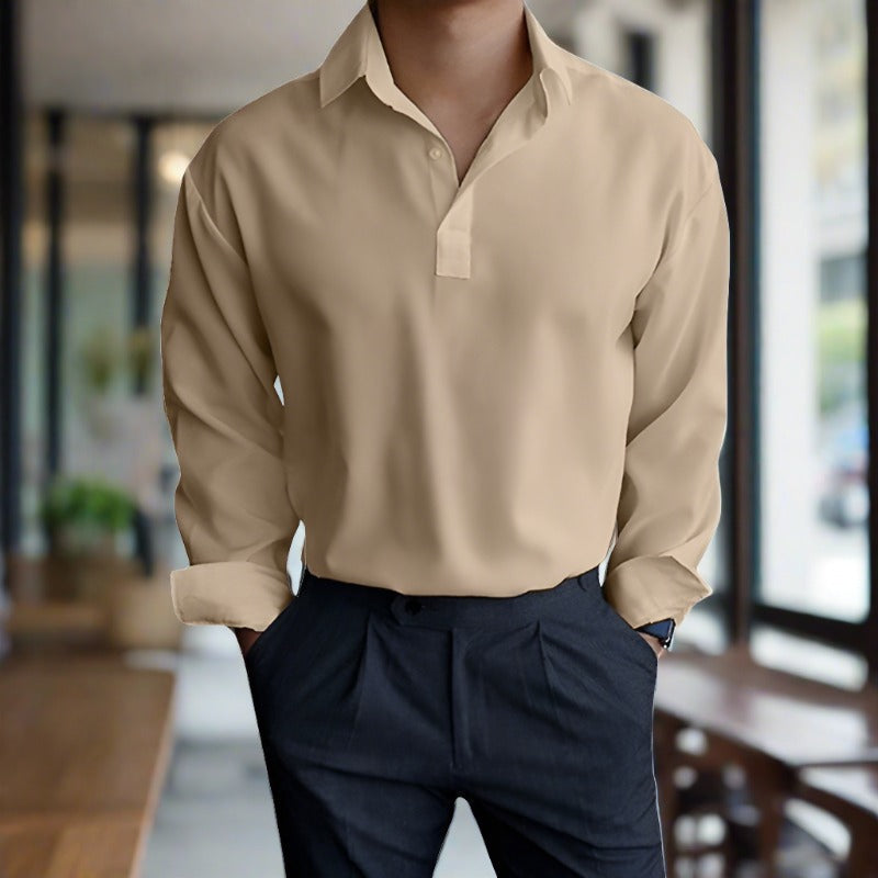 Luxuriöses Sommer-Poloshirt für Männer – elegant, leicht und perfekt für warme Tage