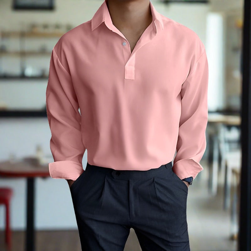 Luxuriöses Sommer-Poloshirt für Männer – elegant, leicht und perfekt für warme Tage