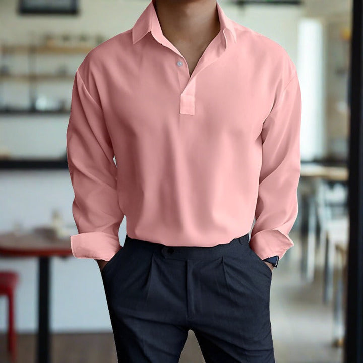 Luxuriöses Sommer-Poloshirt für Männer – elegant, leicht und perfekt für warme Tage