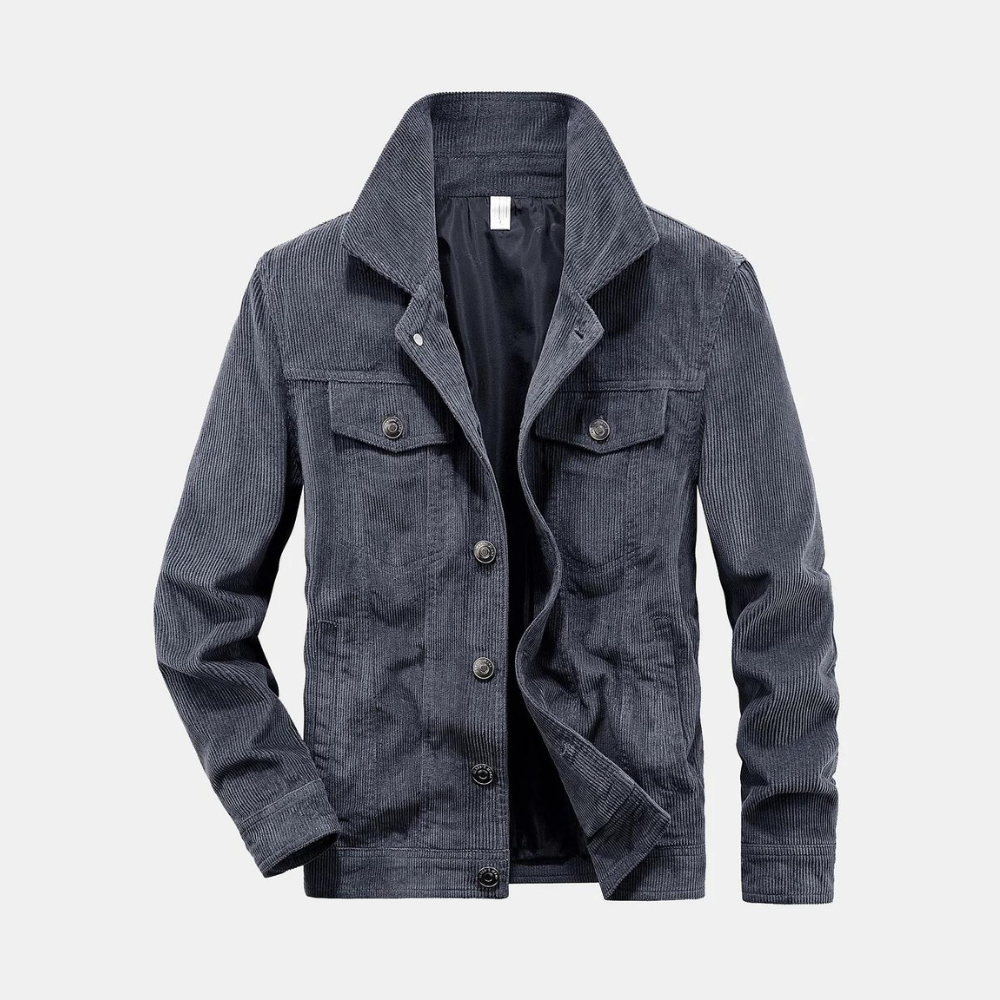 Luxus-Cordjacke für Männer, perfekt für stilvolle Herbst- und Winter-Outfits