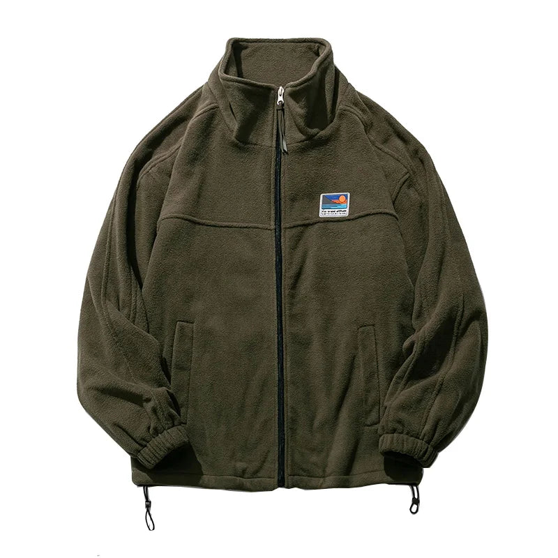 Trendige Herren-Fleecejacke aus hochwertigem Material, ideal für kühle Tage