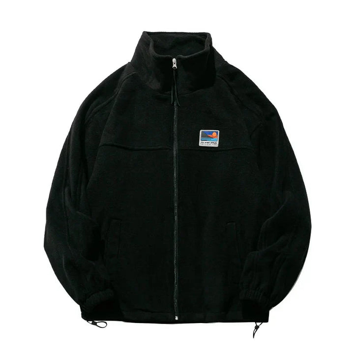 Trendige Herren-Fleecejacke aus hochwertigem Material, ideal für kühle Tage