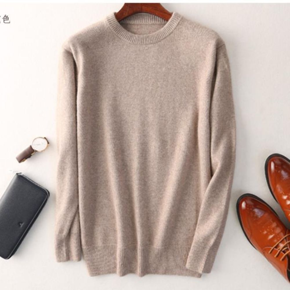  Moderner Freizeitpullover für Männer, warm und stilvoll für entspannte Looks.