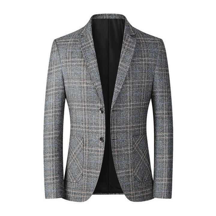 Moderner Herren-Blazer mit klaren Linien und vielseitigem Design, ideal für entspannte und semi-formelle Looks