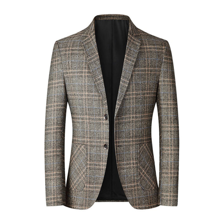 Moderner Herren-Blazer mit klaren Linien und vielseitigem Design, ideal für entspannte und semi-formelle Looks