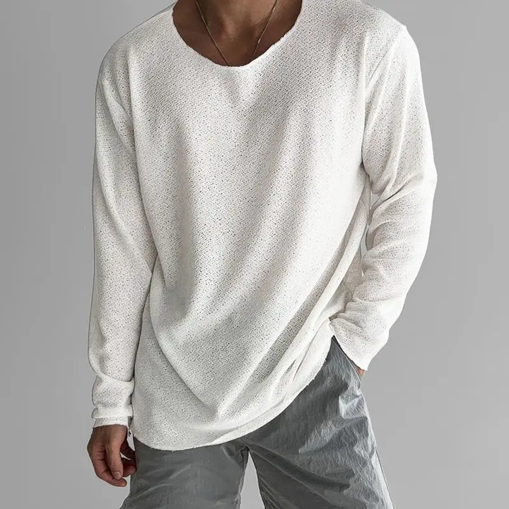 Leichter und atmungsaktiver Pullover für Männer in modernem Design